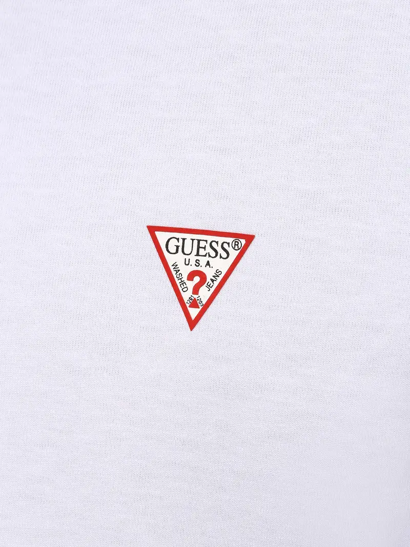 Maglietta rosso / nero / bianco miniatura 3