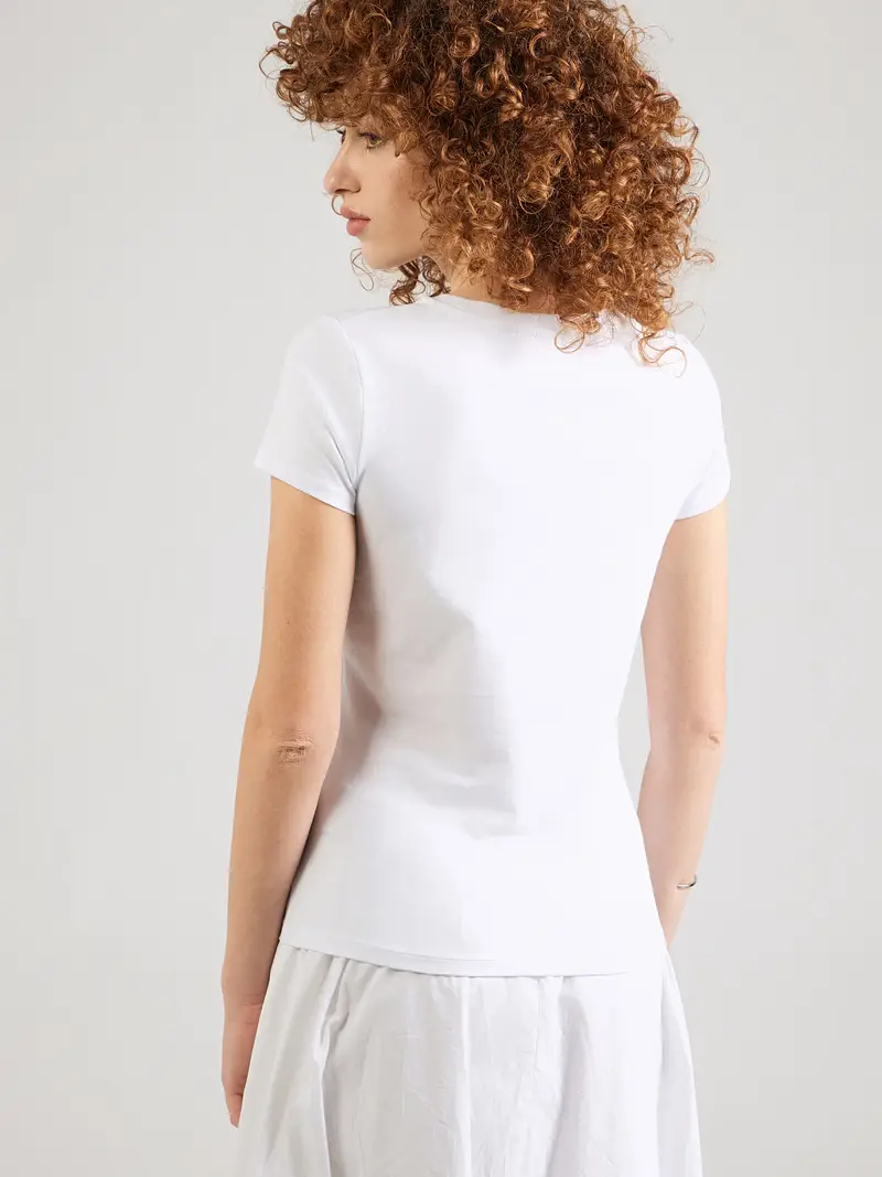 Maglietta rosso / nero / bianco miniatura 3