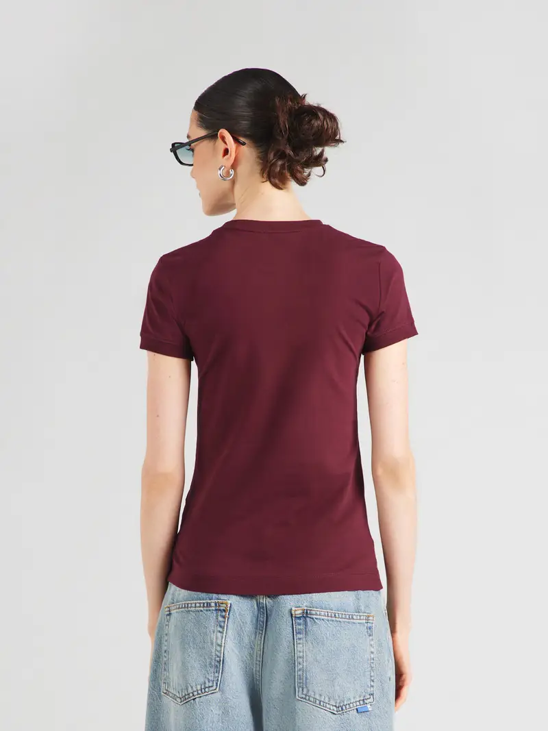 Maglietta rosso vino miniatura 3