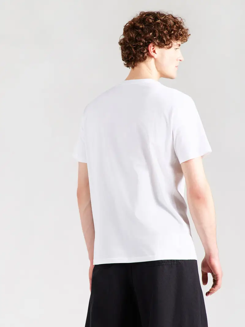 Maglietta verde pastello / nero / bianco miniatura 3