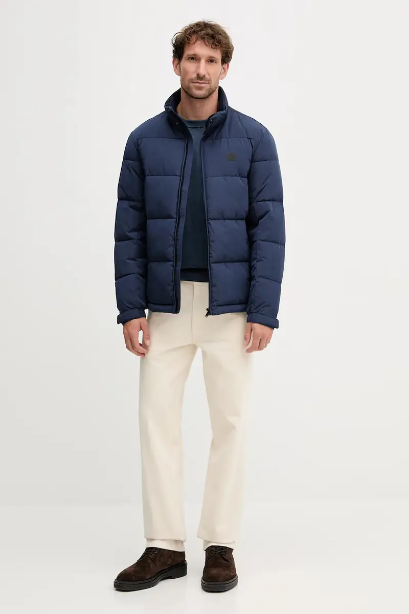 maglione con aggiunta di seta CHESLEY colore blu navy M4GR06 Z3DN1 miniatura 2