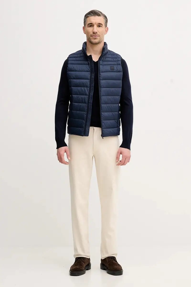 maglione con aggiunta di seta DAREN Blu navy miniatura 2