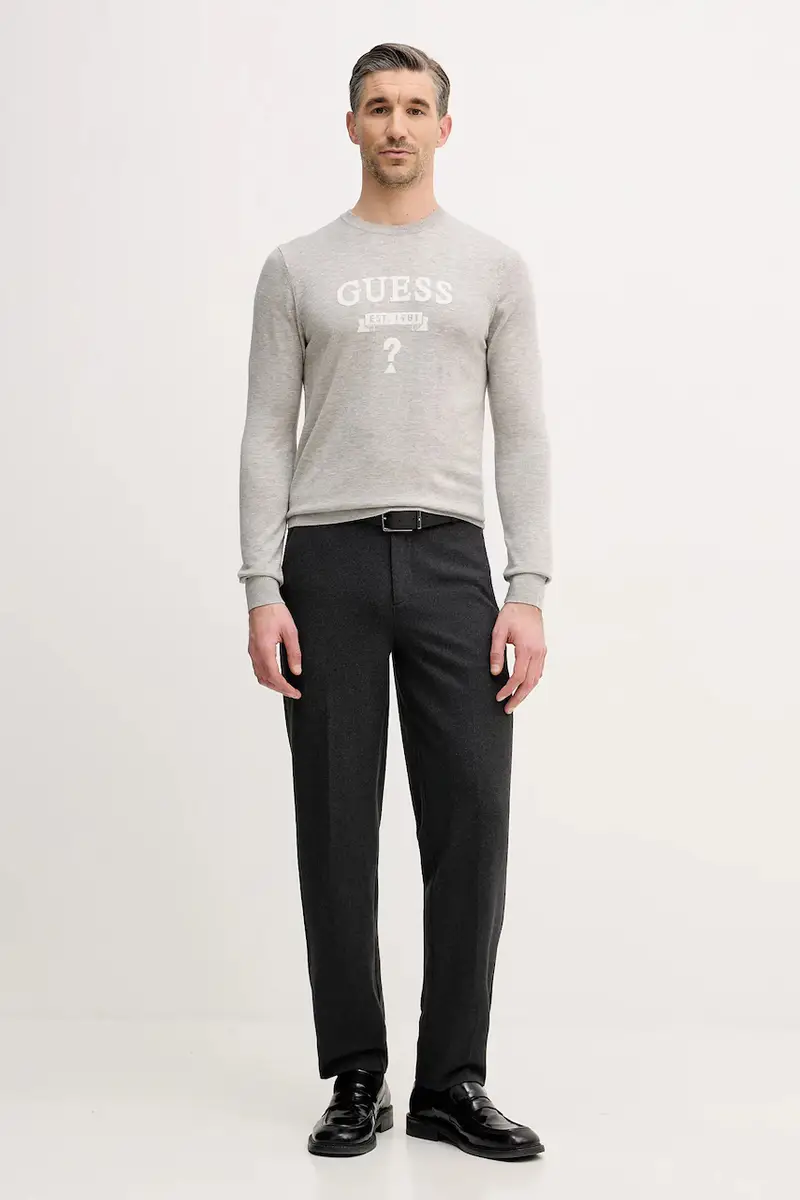 maglione con aggiunta di seta HAMMOND Grigio miniatura 2