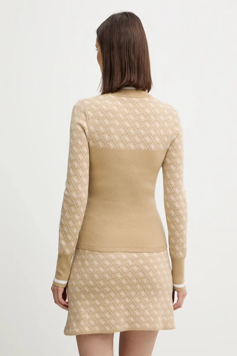 maglione con lana AUBREY colore beige W5BR24 Z3JD2 miniatura 2