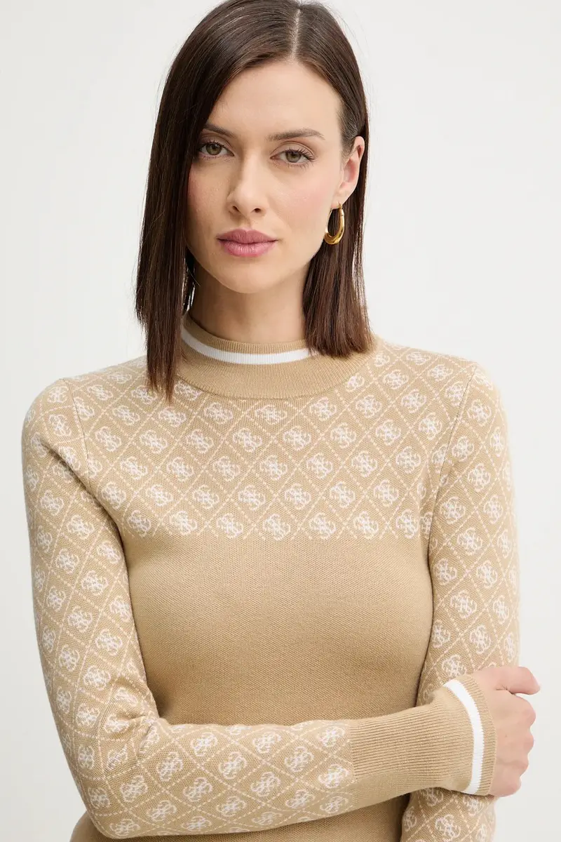 maglione con lana AUBREY colore beige W5BR24 Z3JD2 miniatura 3