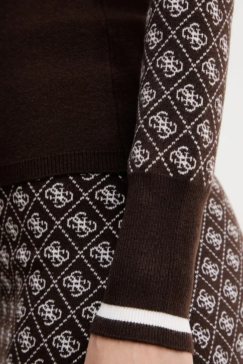 maglione con lana AUBREY colore marrone W5BR24 Z3JD2 miniatura 5