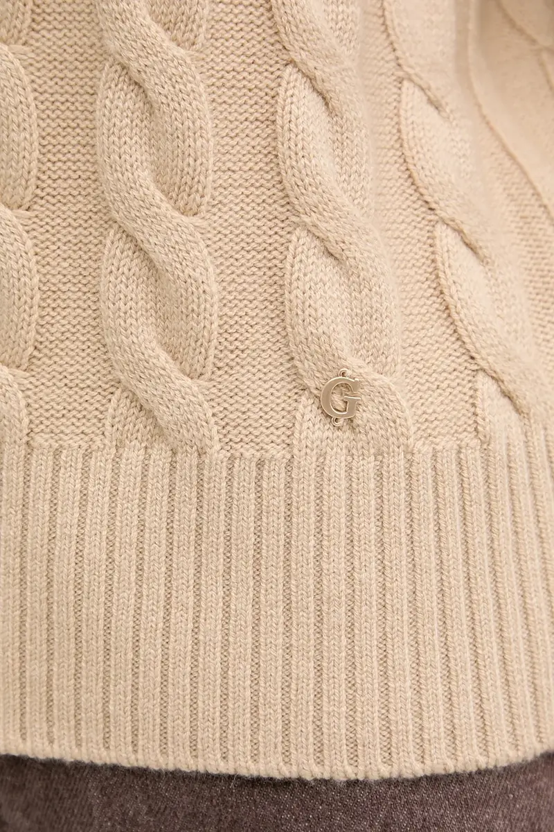 maglione con lana ELSA Beige miniatura 5