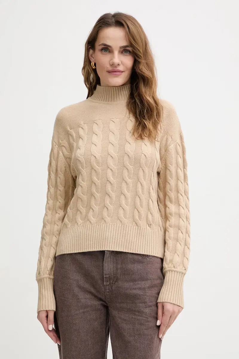 maglione con lana ELSA Beige