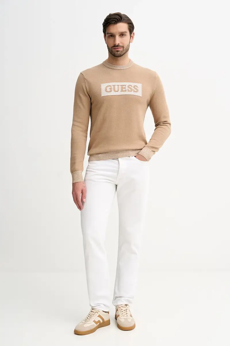 maglione con lana JACK Beige miniatura 2