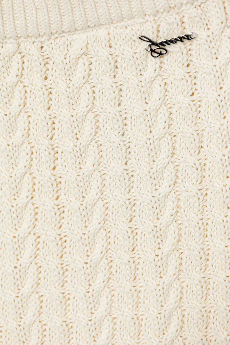 maglione e pantaloni in cotone per bambini colore beige J5BG01 Z4130 miniatura 3