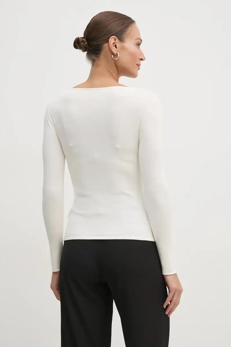 maglione ELIZA donna colore beige W5RR01 Z2YK2 miniatura 3