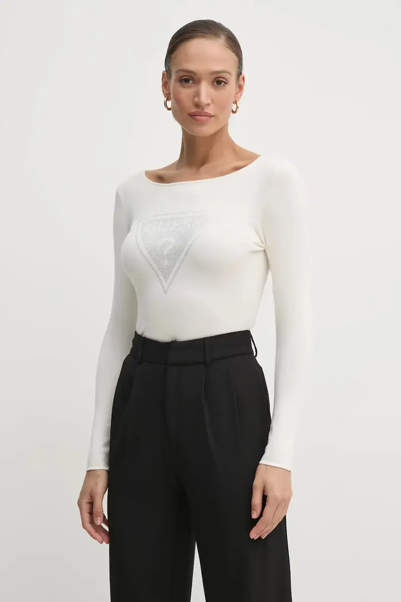 maglione ELIZA donna colore beige W5RR01 Z2YK2