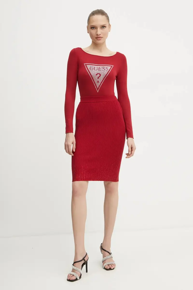 maglione ELIZA donna colore rosso W5RR01 Z2YK2 miniatura 2