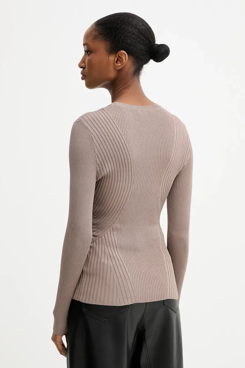 maglione HANNA donna colore beige W5YR08 Z0040 miniatura 3