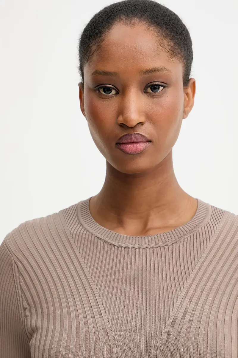 maglione HANNA donna colore beige W5YR08 Z0040 miniatura 4