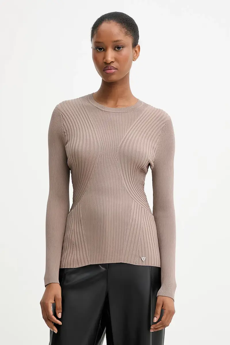 maglione HANNA donna colore beige W5YR08 Z0040