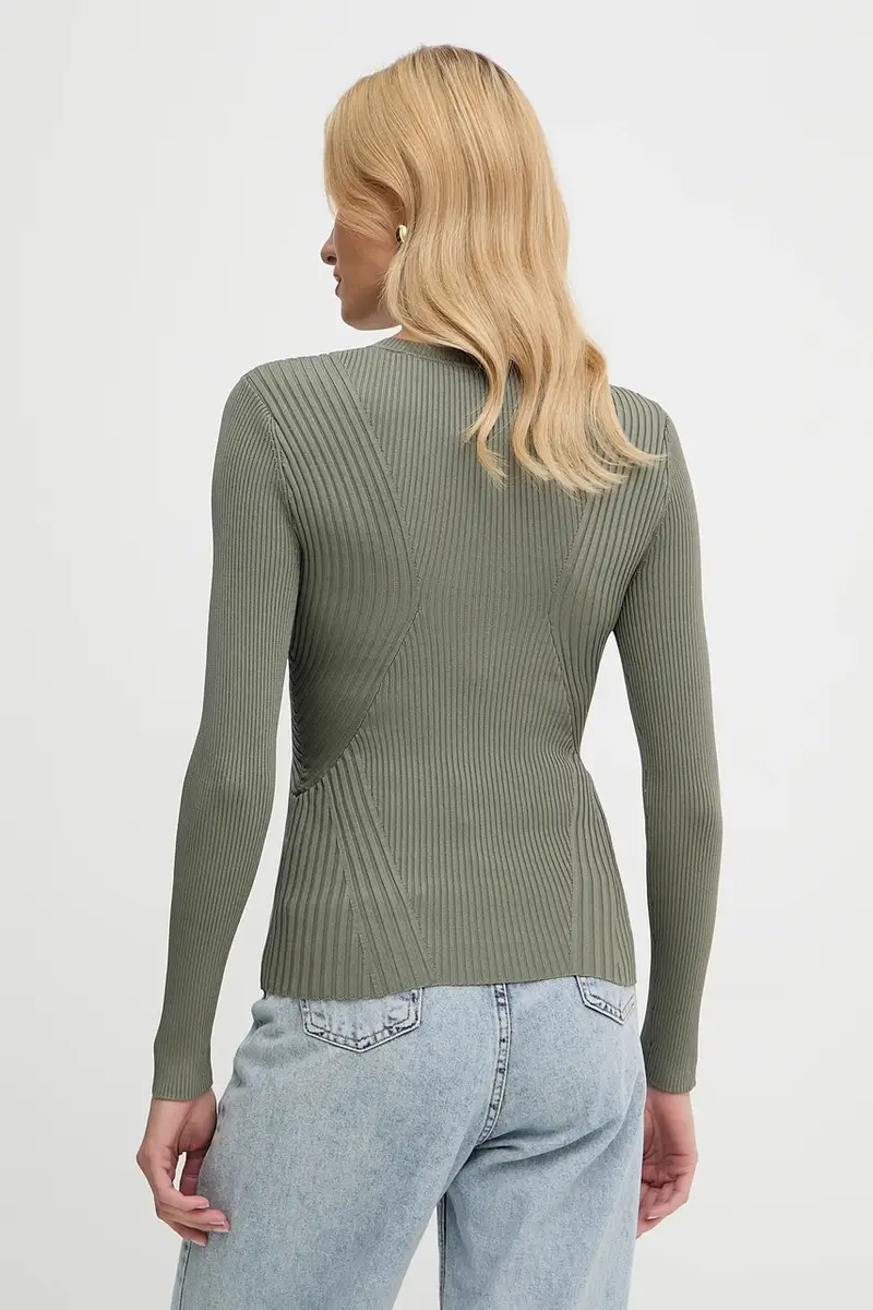 maglione HANNA donna colore verde W5YR08 Z0040 miniatura 3