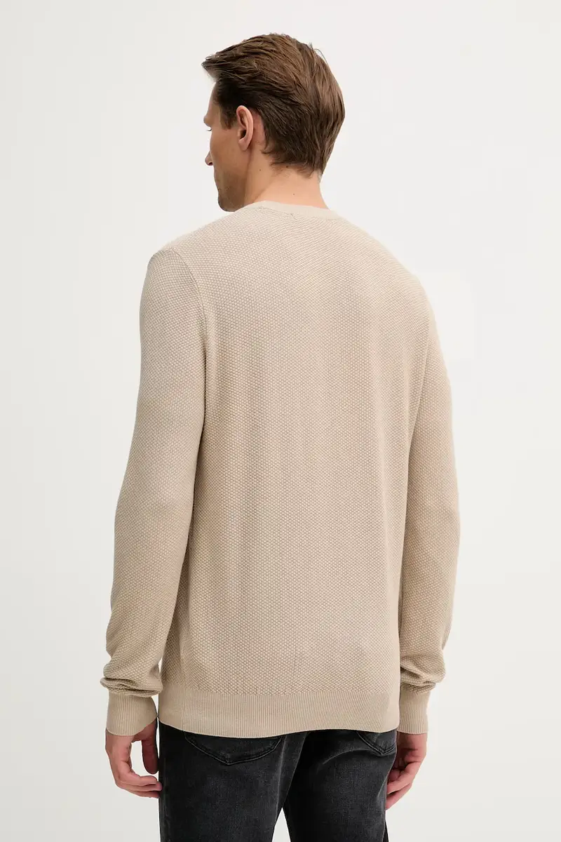 maglione HARRISON uomo colore beige M5YR02 Z3FB1 miniatura 3