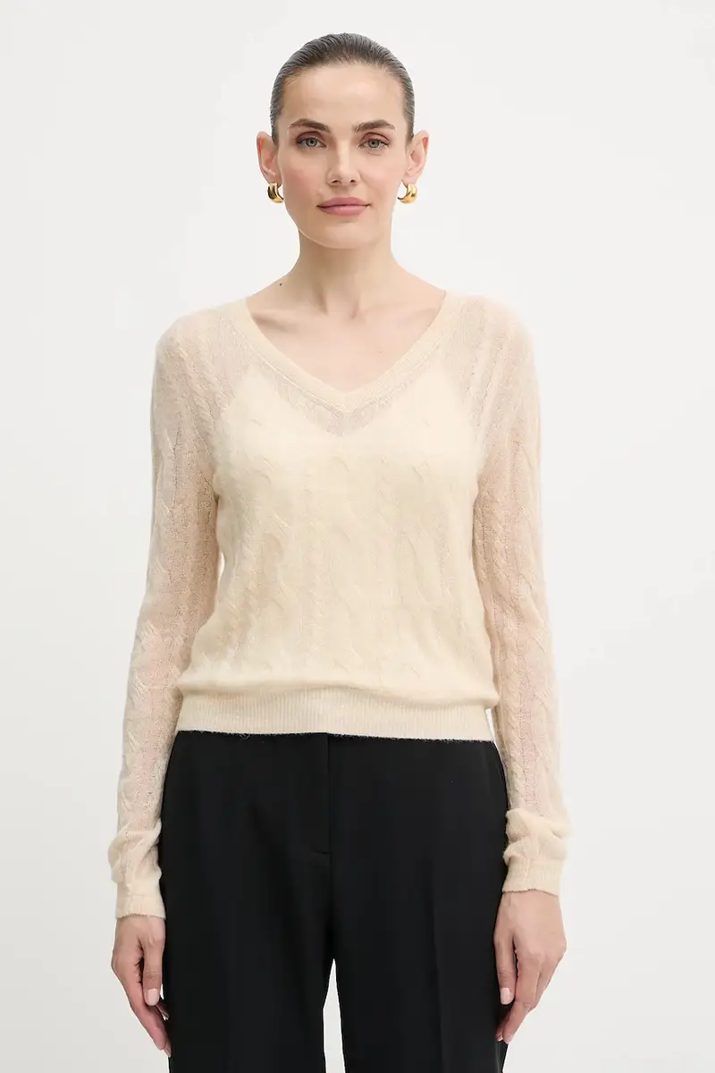 maglione IZABELLA donna colore beige W5YR00 Z3HQ0