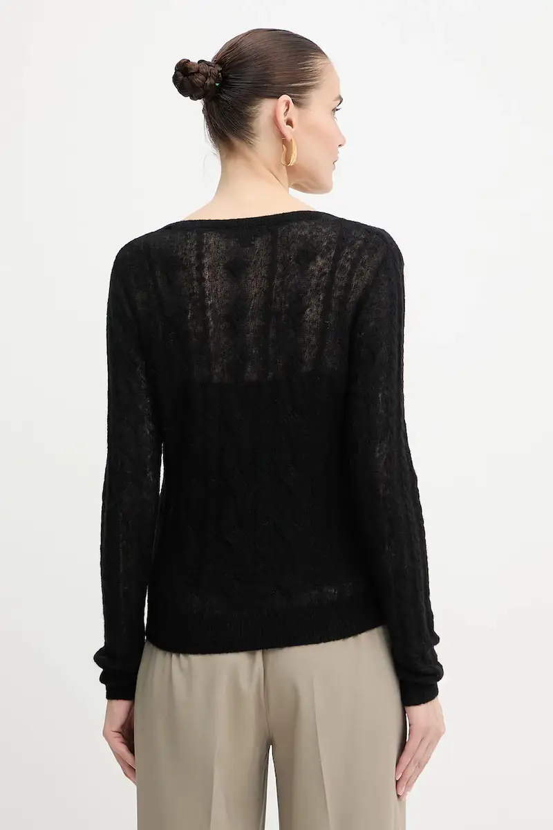 maglione IZABELLA donna colore nero W5YR00 Z3HQ0 miniatura 3