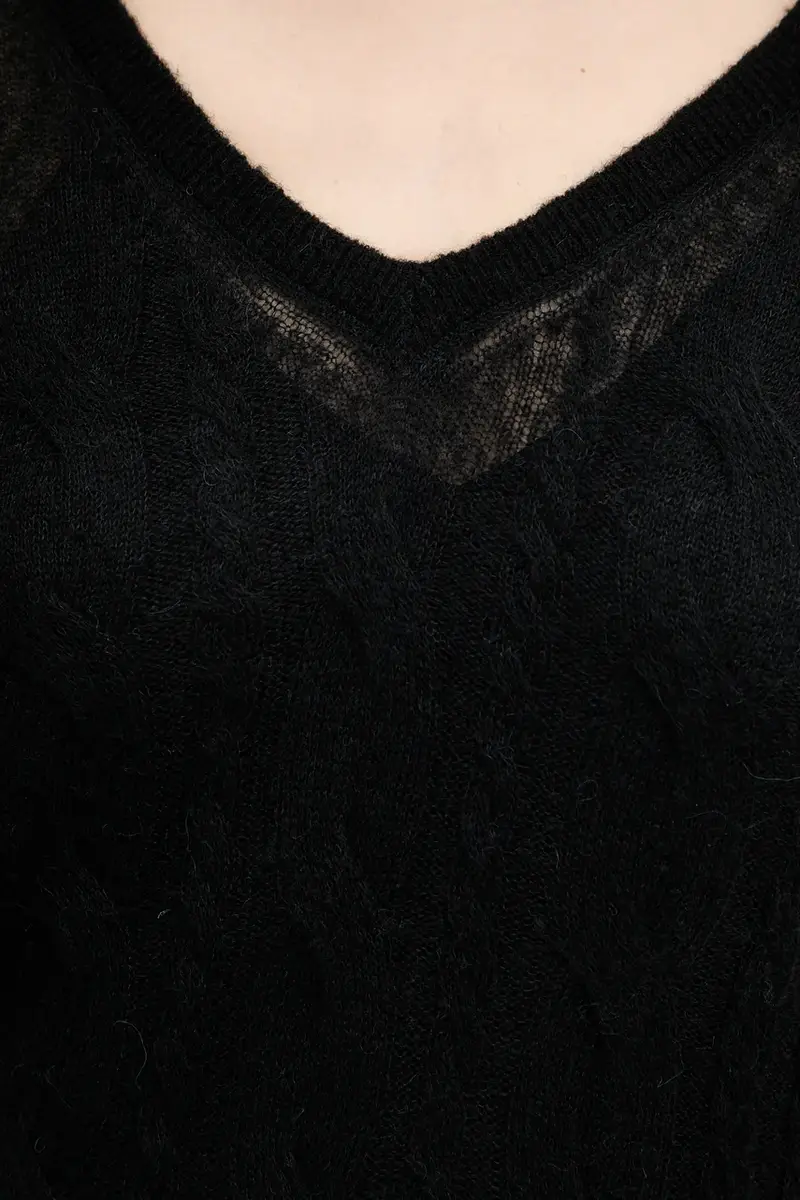 maglione IZABELLA donna colore nero W5YR00 Z3HQ0 miniatura 5