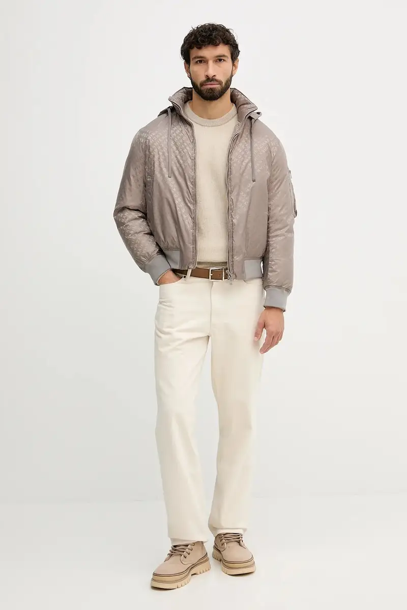 maglione JOHNATHAN uomo colore beige M5BR20 Z0482 miniatura 2