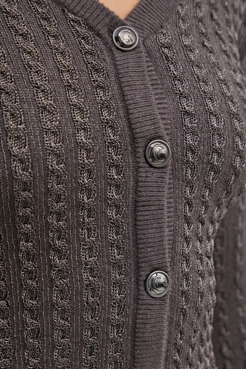 maglione JOSIE donna colore grigio W5RR05 Z3KT0 miniatura 5