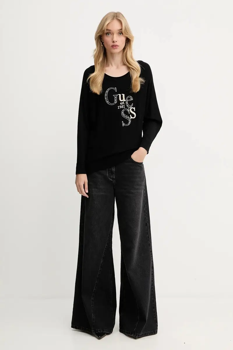 maglione KASSIDY donna colore nero W5YR22 Z2NQ2 miniatura 2