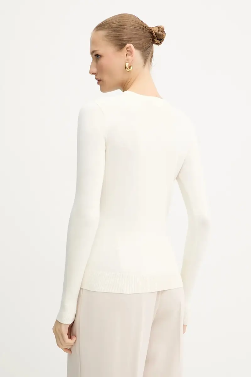 maglione KIARA donna colore beige W5YR23 Z2NQ2 miniatura 3