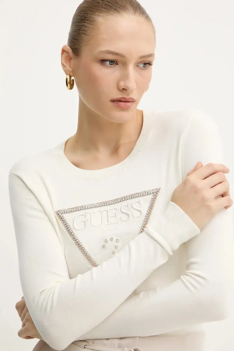 maglione KIARA donna colore beige W5YR23 Z2NQ2 miniatura 4