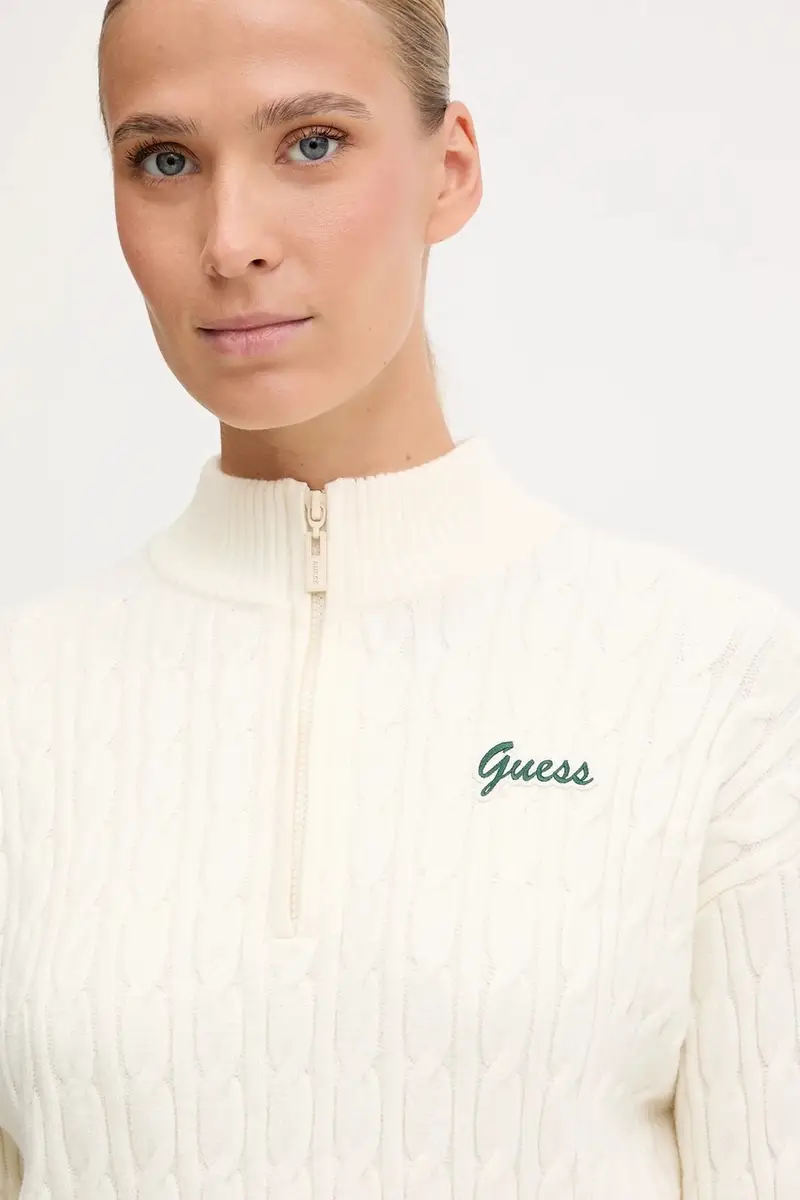 maglione LAVINIA donna colore beige V5BR02 Z0572 miniatura 5