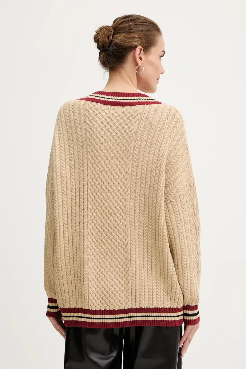 maglione LINA Beige miniatura 3