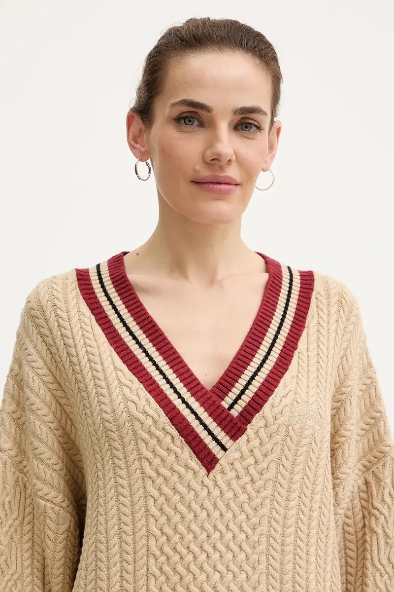 maglione LINA Beige miniatura 4