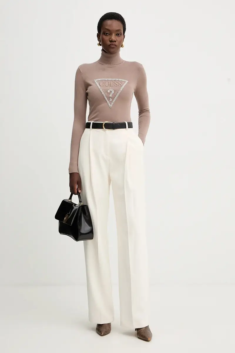 maglione MELANIE donna colore beige W5BR39 Z2NQ2 miniatura 2