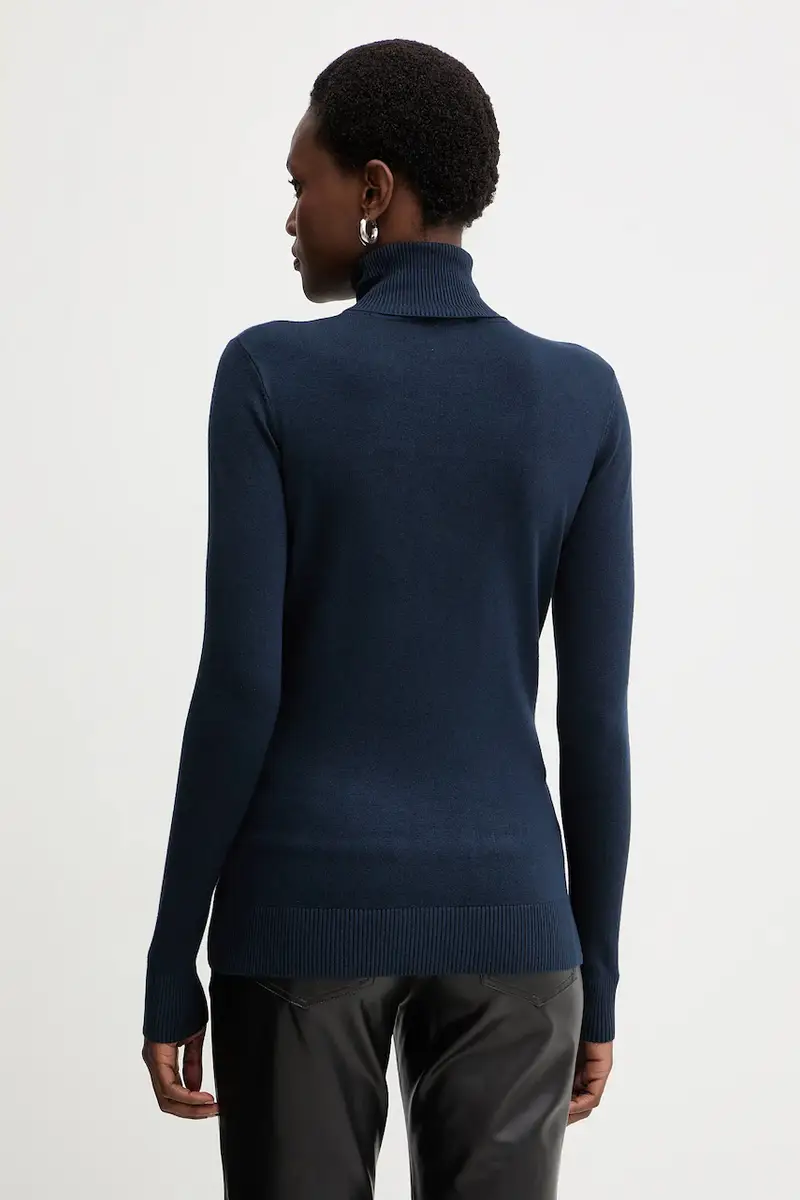 maglione MELANIE donna colore blu navy W5BR39 Z2NQ2 miniatura 3