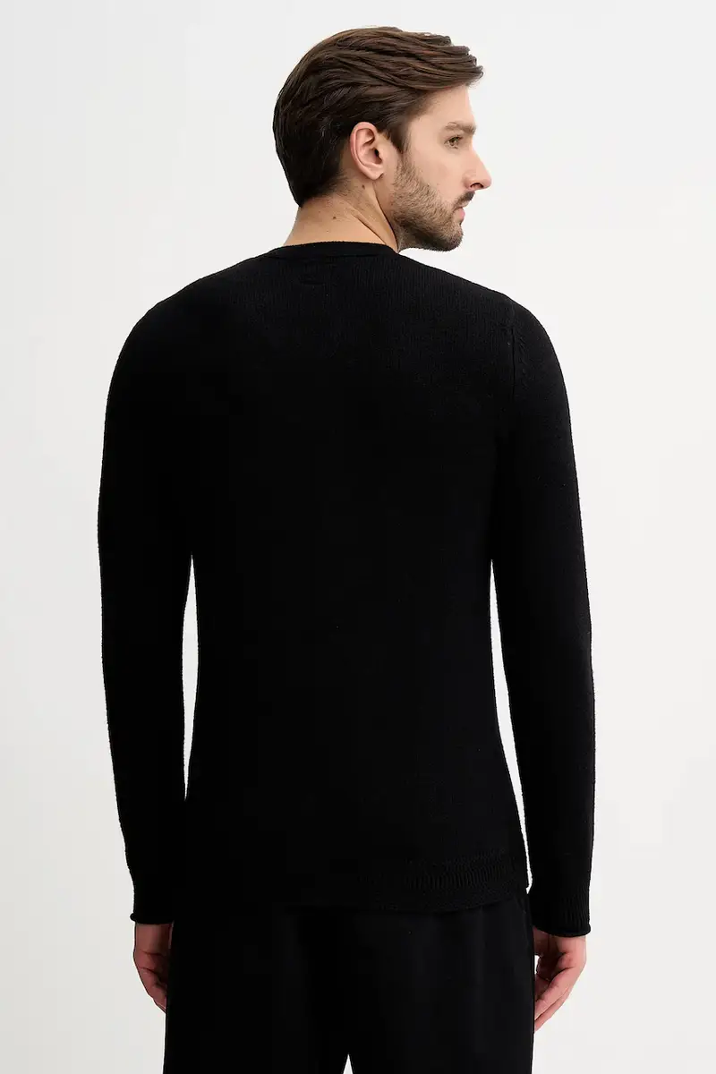 maglione Nero miniatura 3