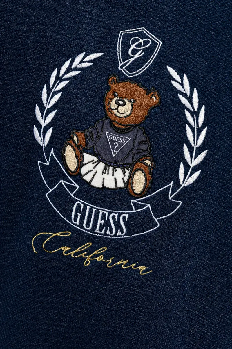 maglione per bambini colore blu navy J5BR11 Z3GS0 miniatura 3