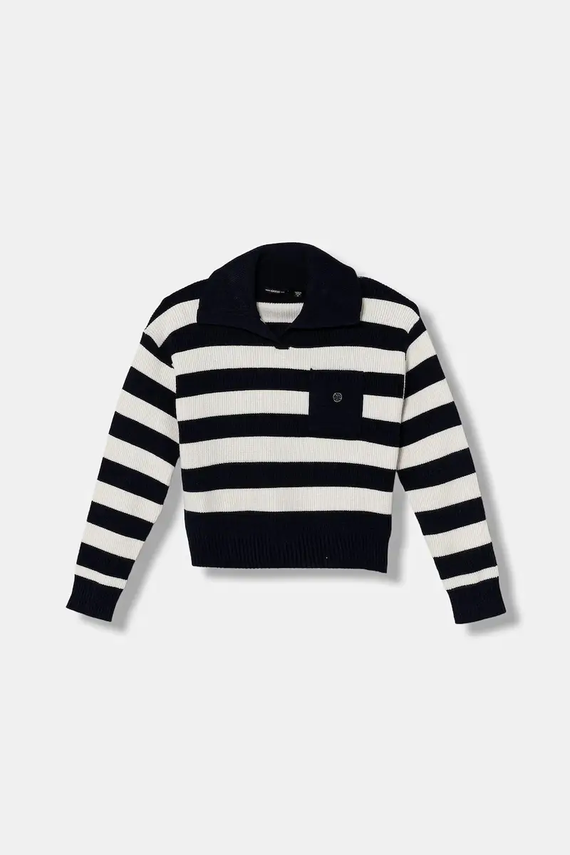 maglione per bambini colore blu navy J5YR05 Z3FU0