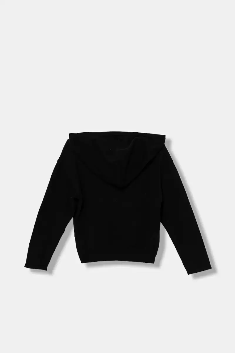 maglione per bambini colore nero J4BR16 Z2V42 miniatura 2