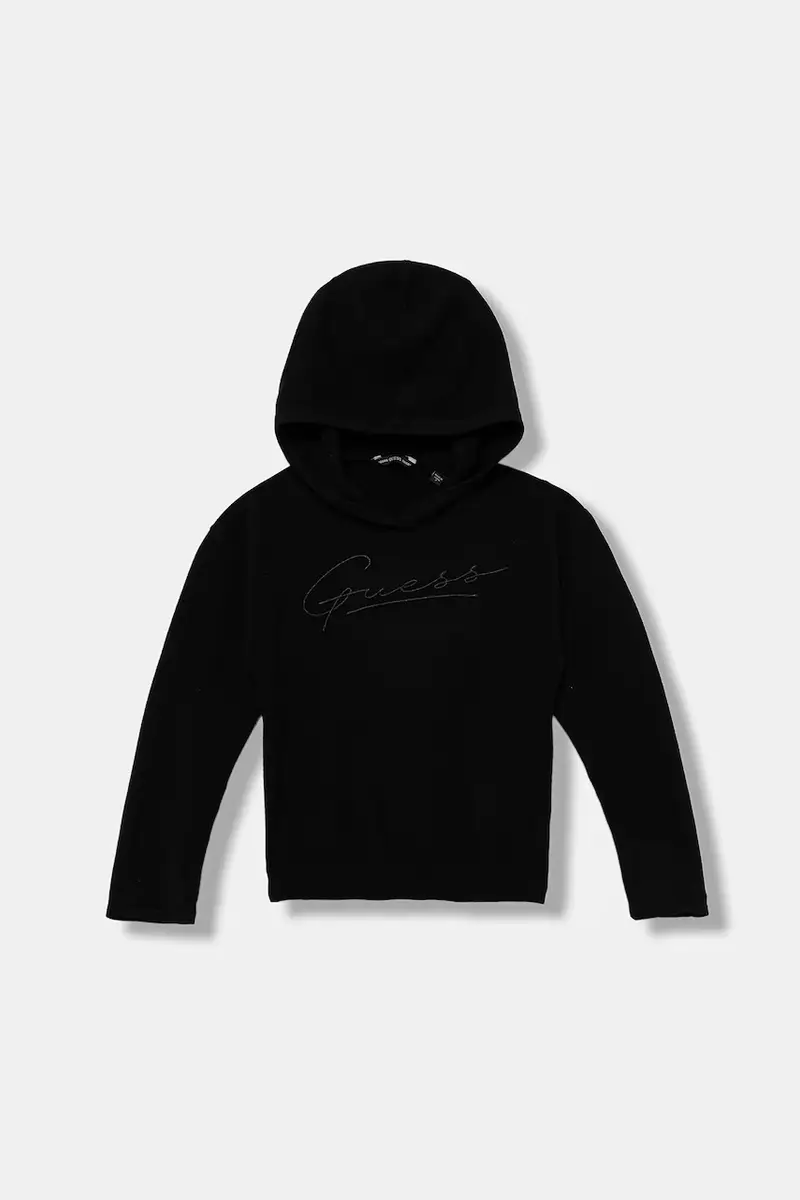 maglione per bambini colore nero J4BR16 Z2V42