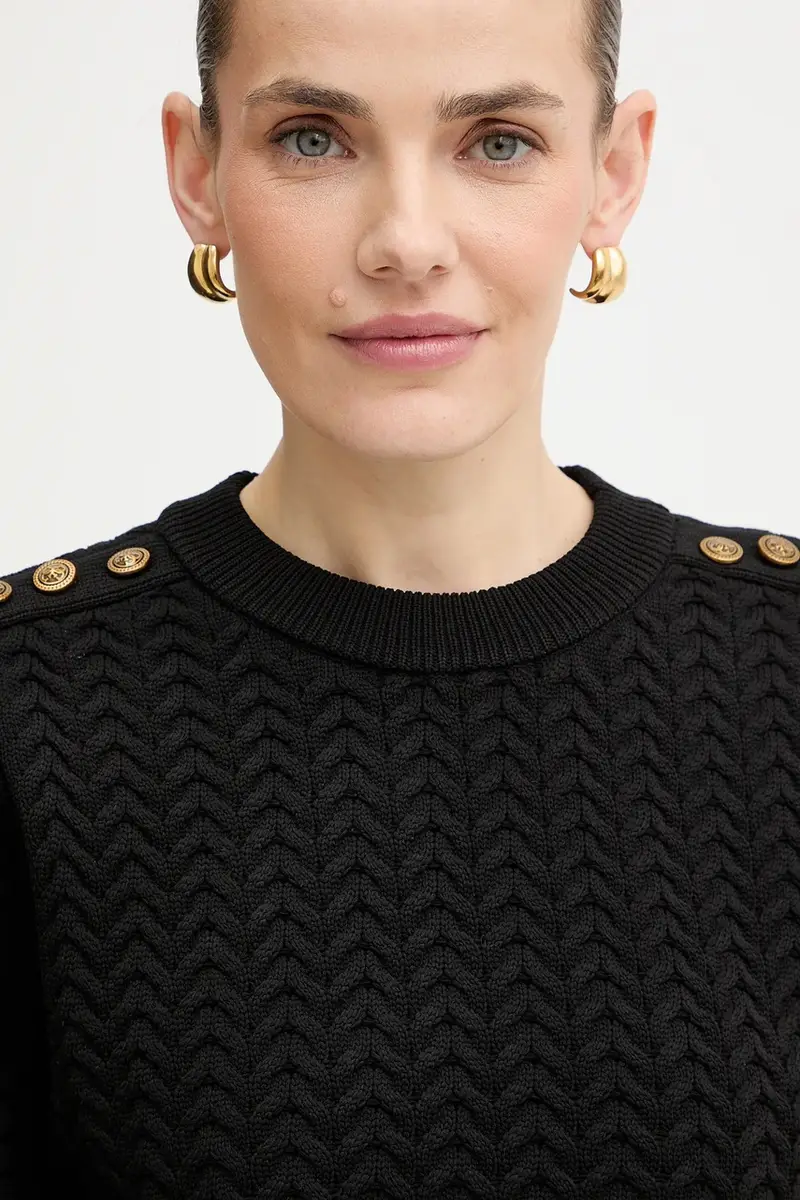 maglione REONA Nero miniatura 4