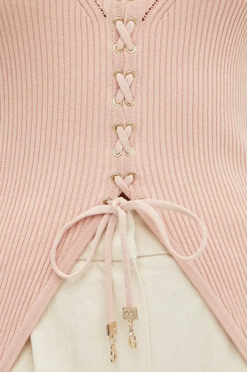 maglione SELENE donna colore rosa W4YR03 Z2V62 miniatura 5