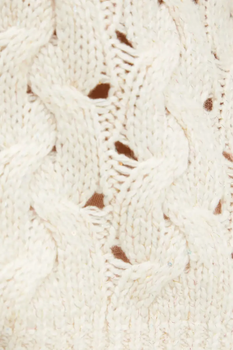 maglione TAWNYA donna colore beige W5RR77 Z3J20 miniatura 5