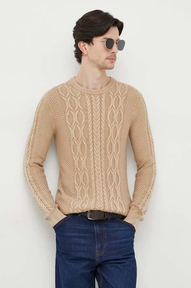 maglione uomo Beige