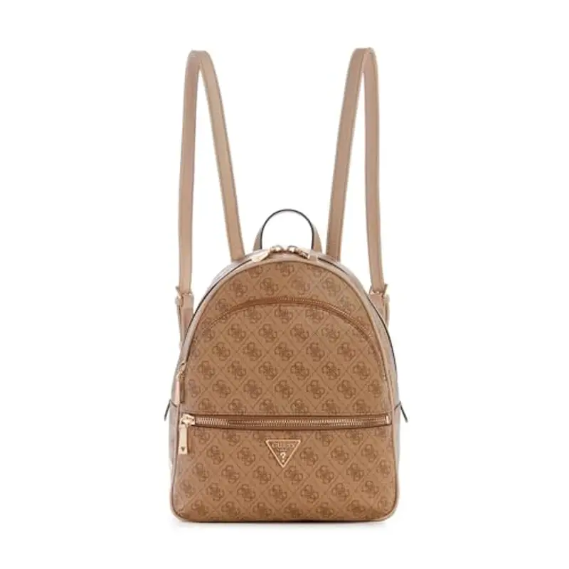 GUESS Manhattan Large Backpack Grande, Zaino, Logo Latte, Etichettalia Unica Donna
