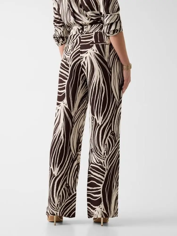 marciano pantalone bastienne wide leg stampa fantasia miniatura 2