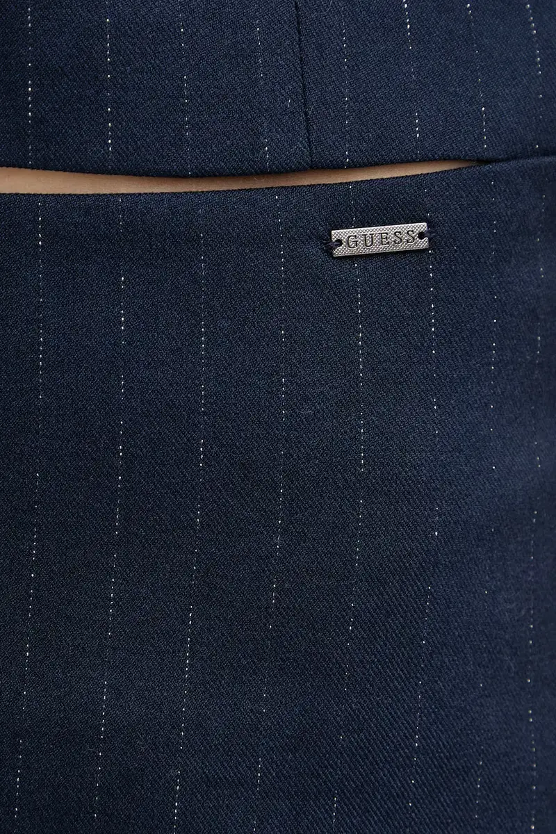 mini-gonna ZANITA colore blu navy W5BD64 W2422 miniatura 5