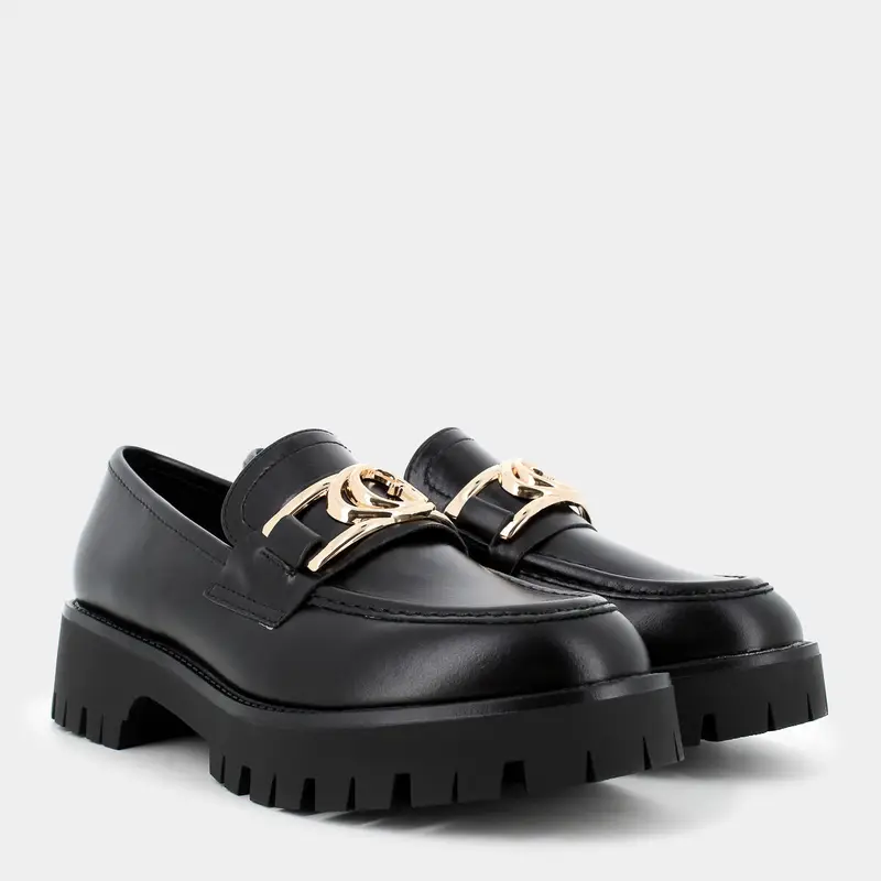 Guess Mocassini Donna Nero 2504163 miniatura 2