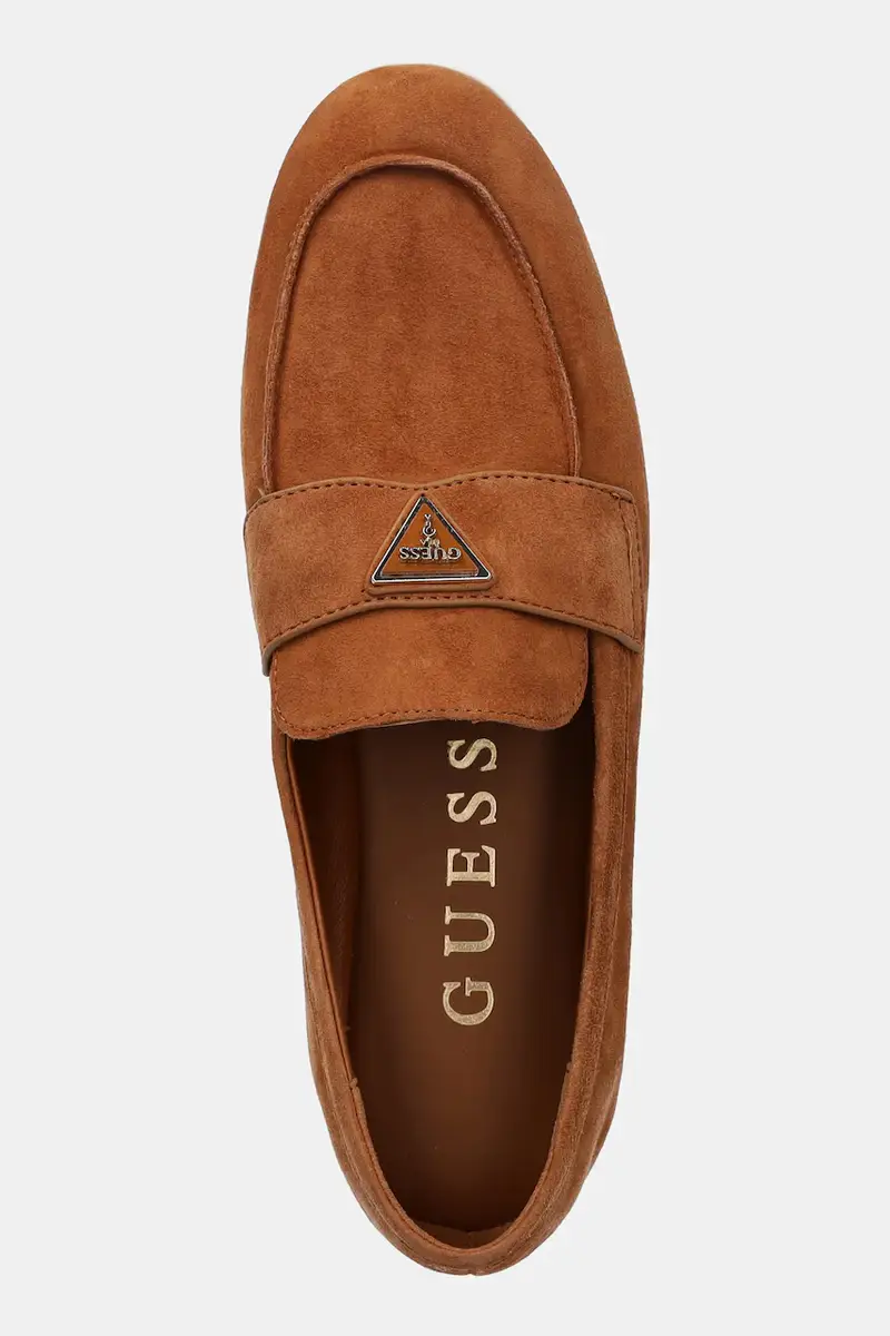 Guess Mocassini Donna Marrone 3138535 miniatura 4