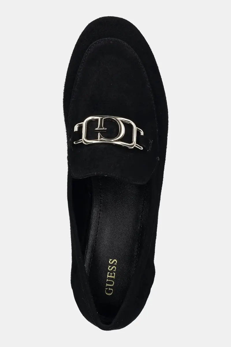 Guess Mocassini Donna Nero 3327301 miniatura 4